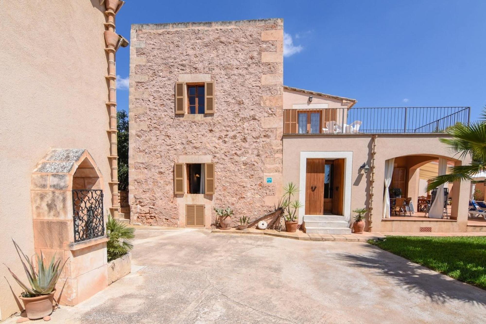 Casa Rural, Finca Rustica Con Piscina Cas Padrins De Campos, Mallorca ภายนอก รูปภาพ