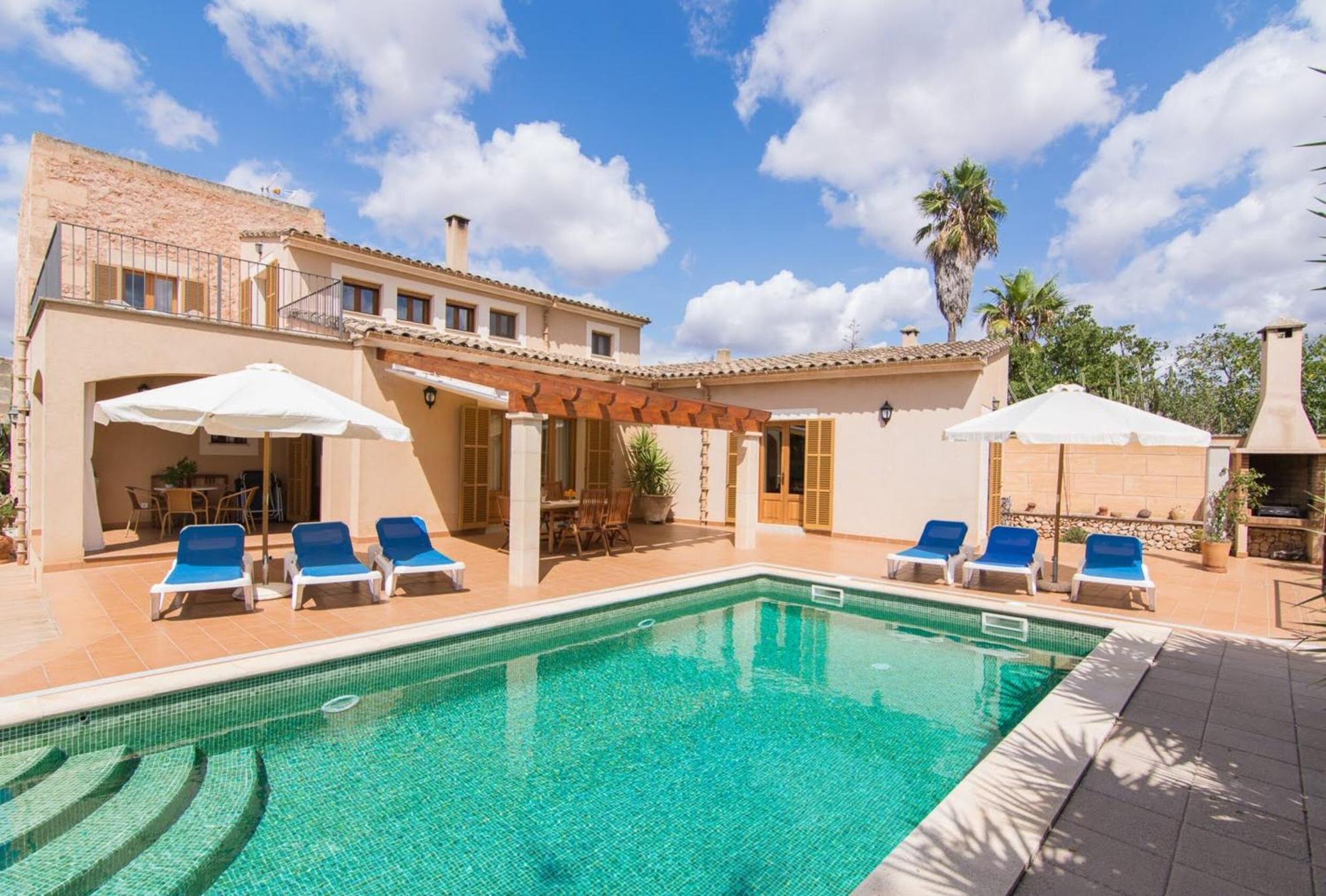 Casa Rural, Finca Rustica Con Piscina Cas Padrins De Campos, Mallorca ภายนอก รูปภาพ