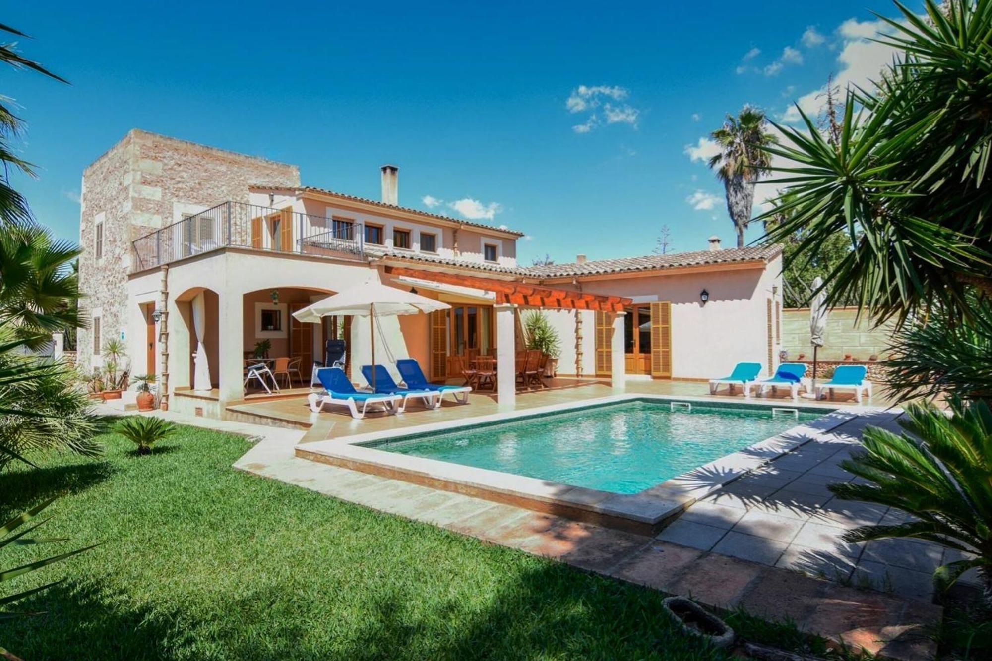 Casa Rural, Finca Rustica Con Piscina Cas Padrins De Campos, Mallorca ภายนอก รูปภาพ