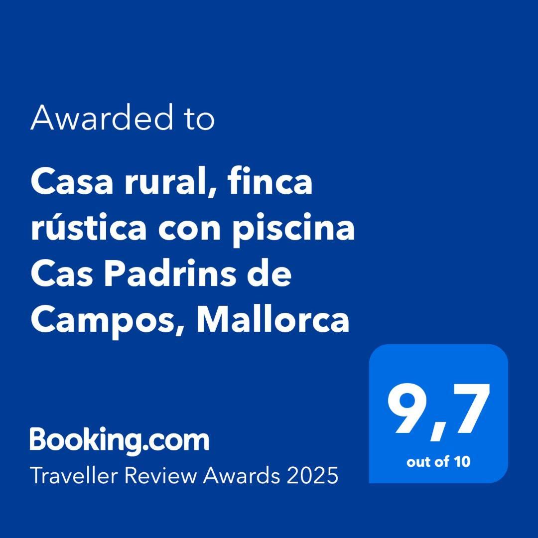 Casa Rural, Finca Rustica Con Piscina Cas Padrins De Campos, Mallorca ภายนอก รูปภาพ